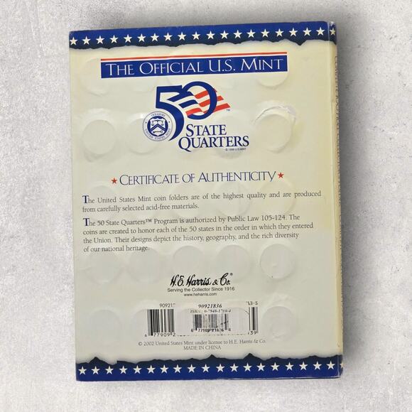 US Mint 50 State Quarters 1999-2008 Completed Folder - Picture 2 of 8